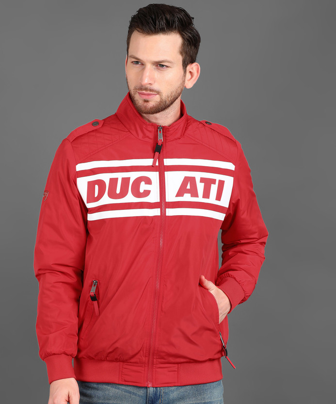 DUCATI Full Sleeve Printed Men Jacket 
