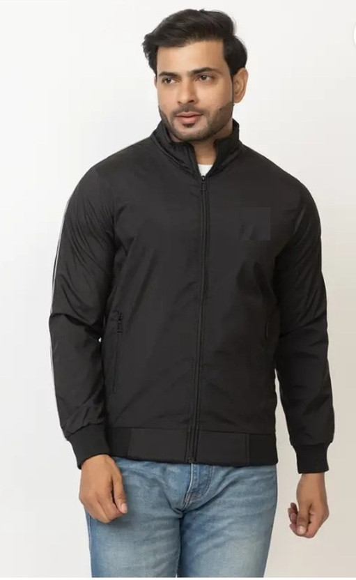 Tritika Full Sleeve Solid Men Jacket