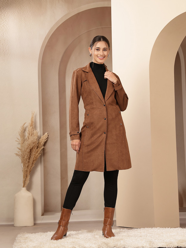 Nayam By Lakshita Full Sleeve Solid Women Jacket