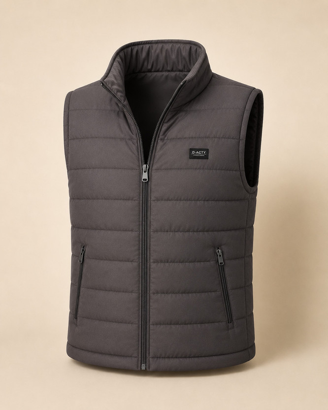 DECANTER Sleeveless Solid Men Jacket