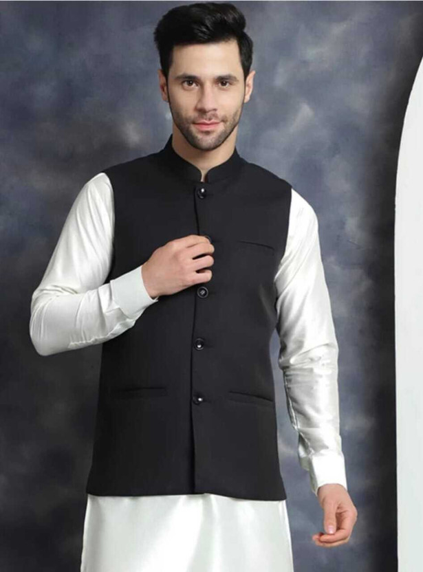 AGGARMENTS Sleeveless Solid Men Jacket
