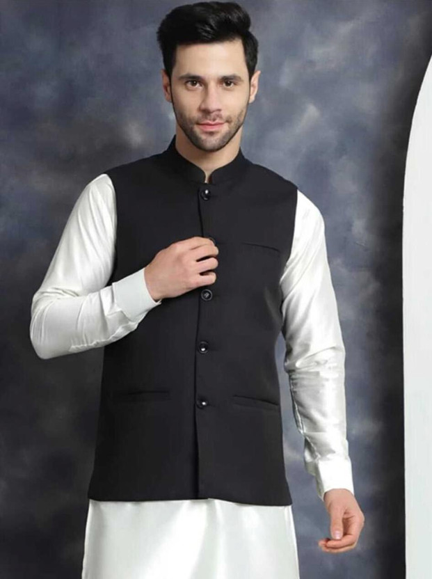 AGGARMENTS AGGARMENTS Sleeveless Solid Men Jacket - Flipkart Deal