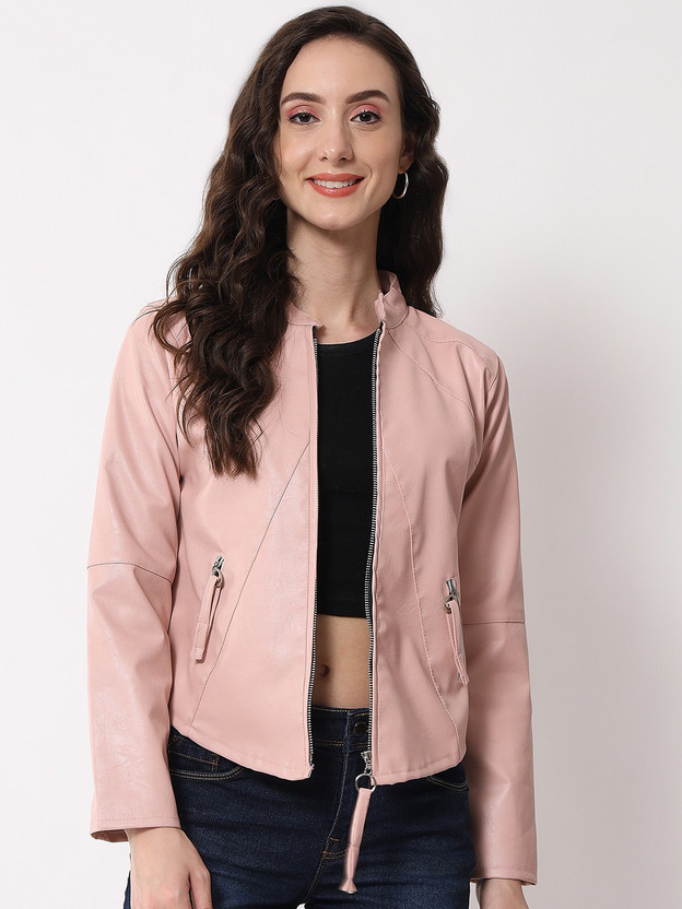 flipkart leather jacket ladies