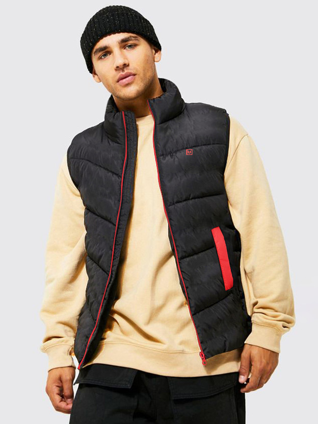 Urbano Urbano Fashion Sleeveless Solid Men Jacket - Flipkart Deal