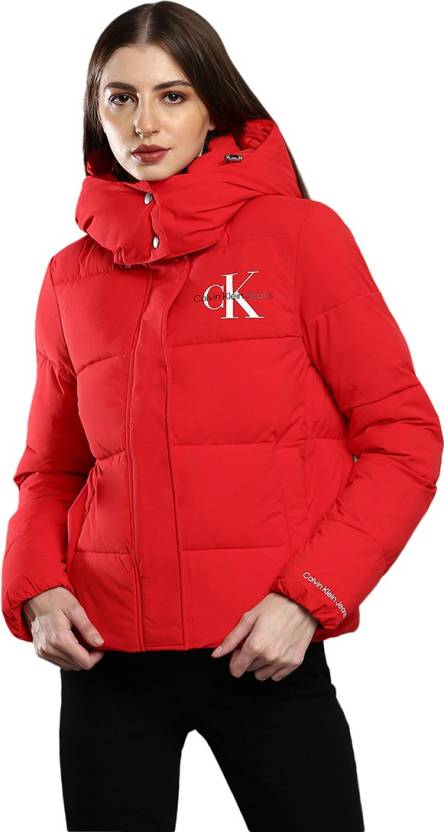Calvin Klein Full Sleeve Self Design Women Jacket - Buy Calvin Klein Full  Sleeve Self Design Women Jacket Online at Best Prices in India |  