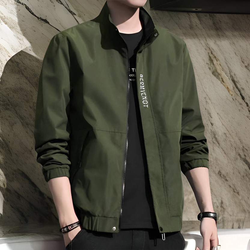 KAJAR Full Sleeve Solid Men Jacket