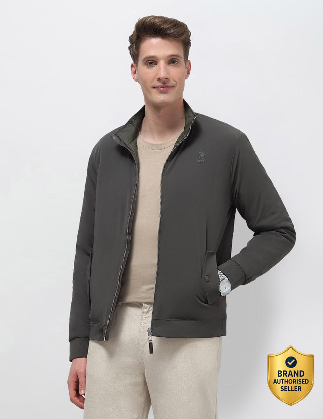 U.S. POLO ASSN. Full Sleeve Solid Men Jacket