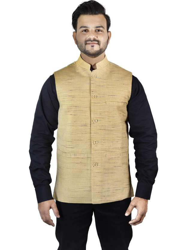 Flipkart A A ENTERPRISES Sleeveless Solid Men Jacket - Flipkart Deal