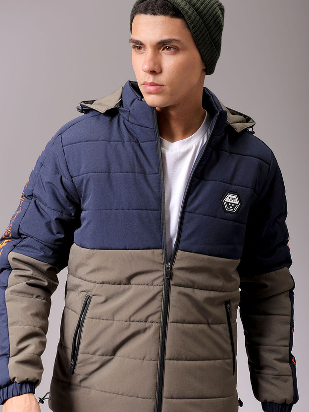 The The Indian Garage Co. Full Sleeve Colorblock Men Jacket - Flipkart Deal