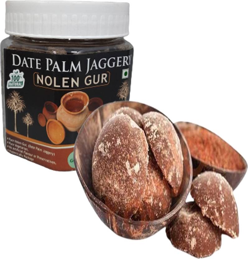 Poloo Premium Khajur Patali Gur (Pack Of 500g ) Dates Palm Jaggery