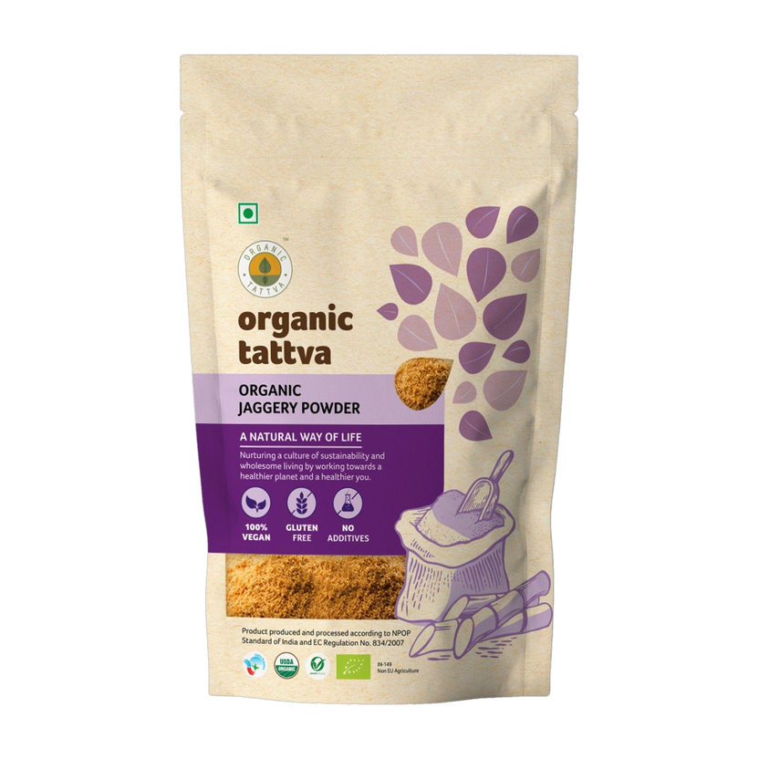 Organic Tattva Jaggery Powder(500 g)