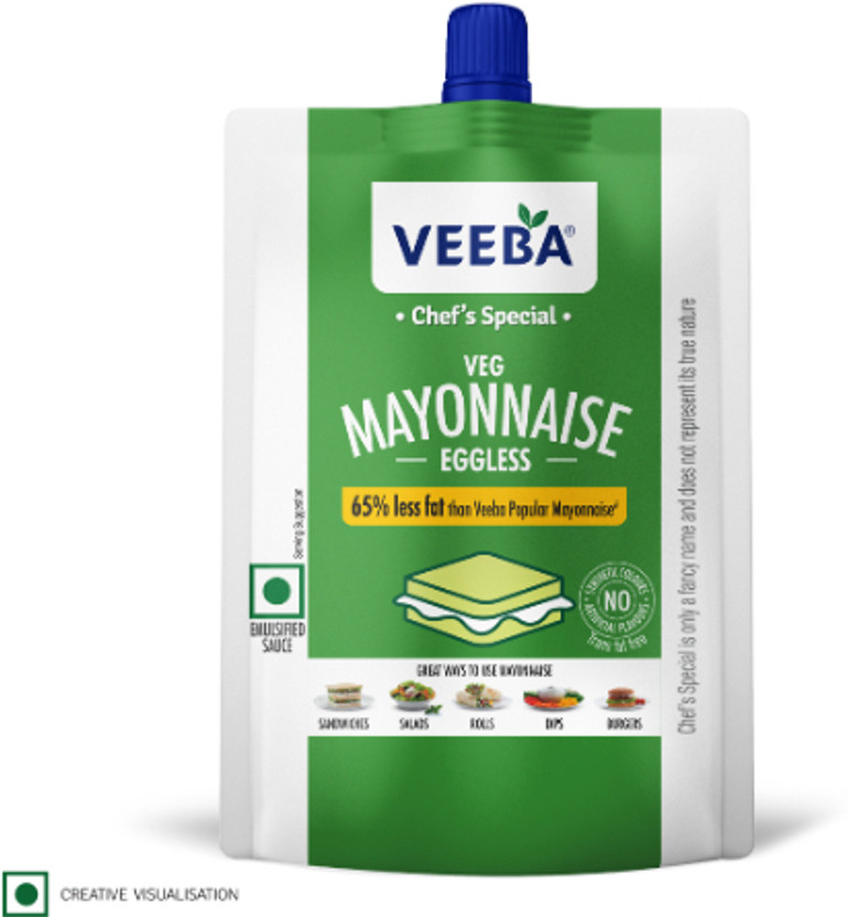 VEEBA Chef'S Special Veg Mayonnaise Eggless(100 g)