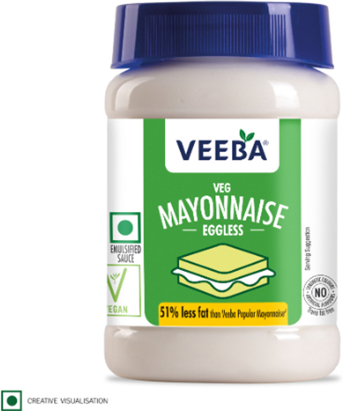 VEEBA Veg Mayonnaise Eggless(250 g)