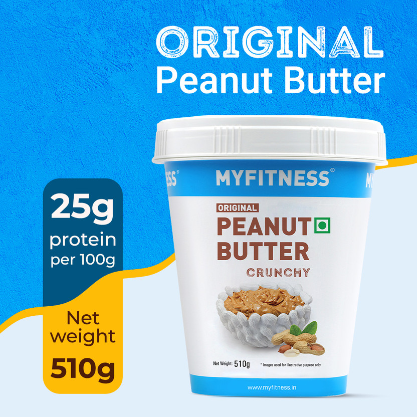 MYFITNESS Original Peanut Butter (Crunchy)(510 g)