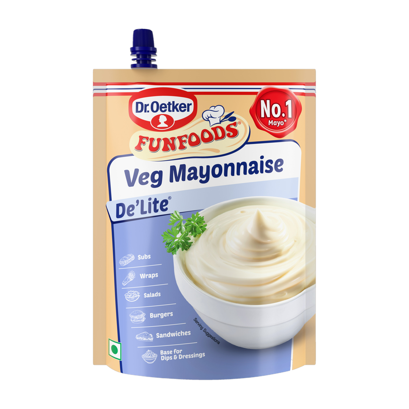 FUNFOODS Veg Mayonnaise De'lite(750 g)