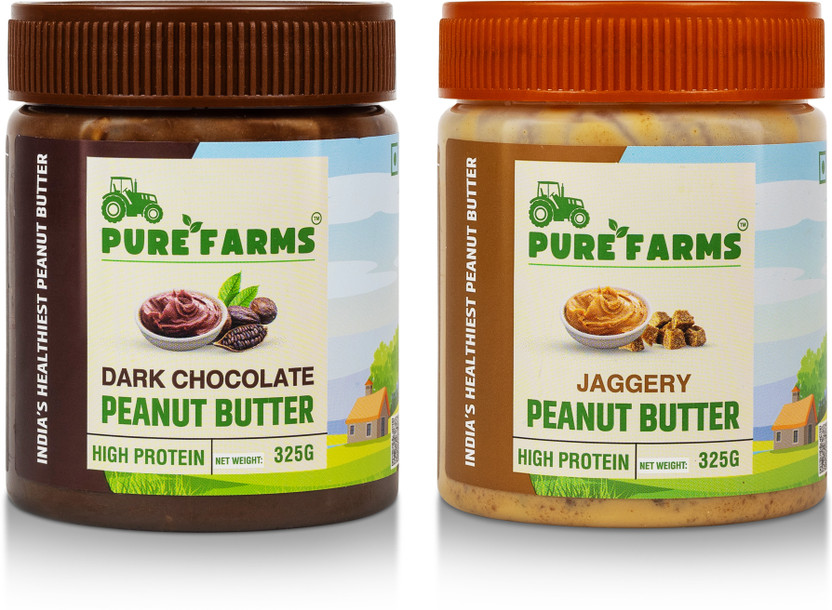 PURE FARMS Chocolate + Jaggery(650 g, Pack of 2)