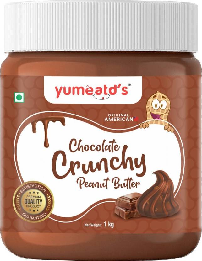 Yumeatd's Original Chocolate Peanut Butter Made with Roasted Peanuts