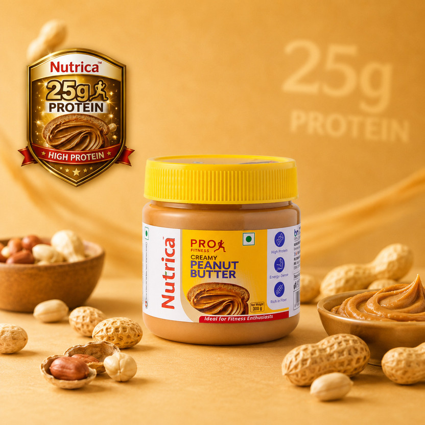 Nutrica Pro-Fitness Creamy Peanut Butter 300g(0.3 kg)