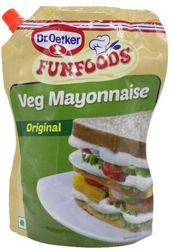 FUNFOODS by Dr. Oetker VEG MAYONNAISE ORIGINAL 875G(875 g)