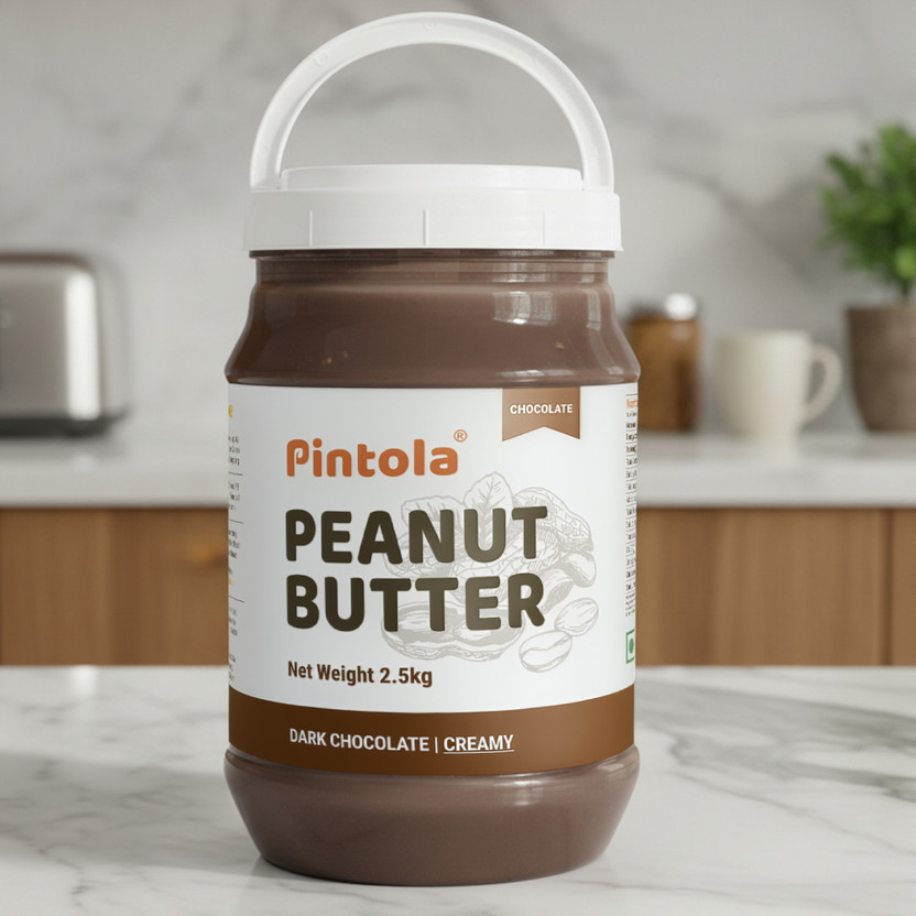 Pintola Dark Chocolate Peanut Butter (Creamy)(2.5 kg)
