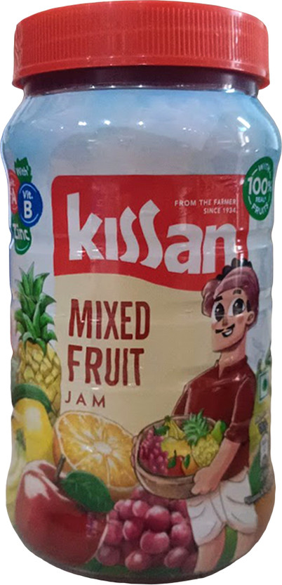 Kissan 100% Real Mixed Fruit Jam(1 kg)
