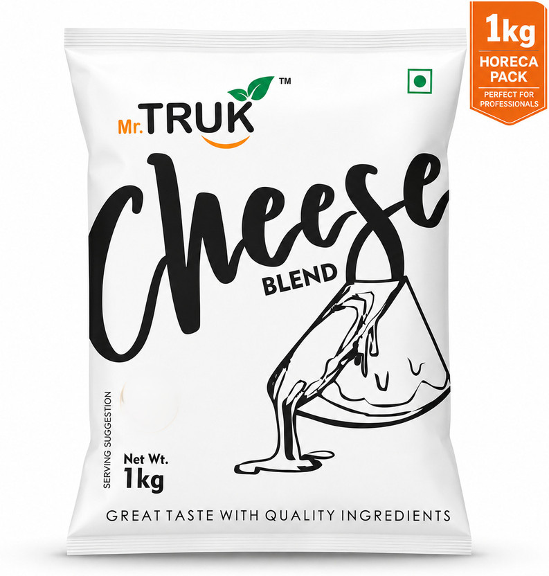 Mr Mr Truk Food Services Cheese Blend Premium Vegetarian Cheese Spread Creamy Cheese Sauce(1 kg) - Flipkart Deal