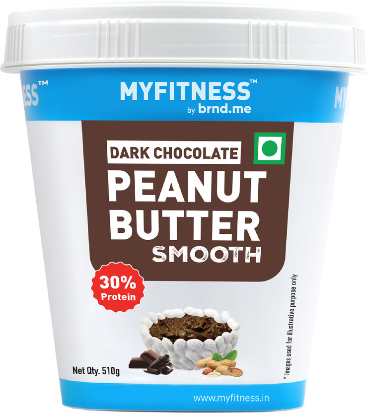 MYFITNESS High Protein Dark Chocolate Peanut Butter (Smooth)(510 g)