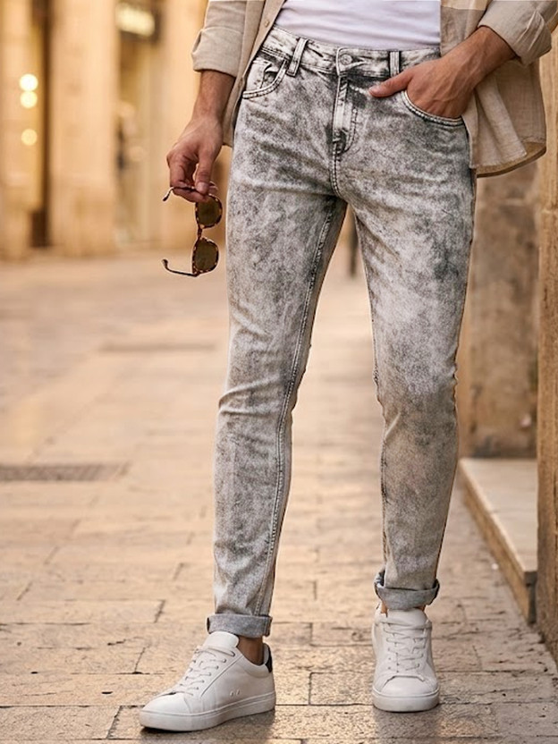 Urbano Urbano Fashion Regular Men Grey Jeans - Flipkart Deal