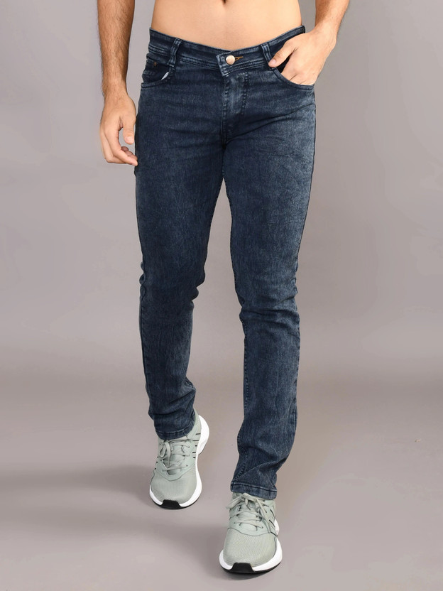 Lzard Regular Men Dark Blue Jeans