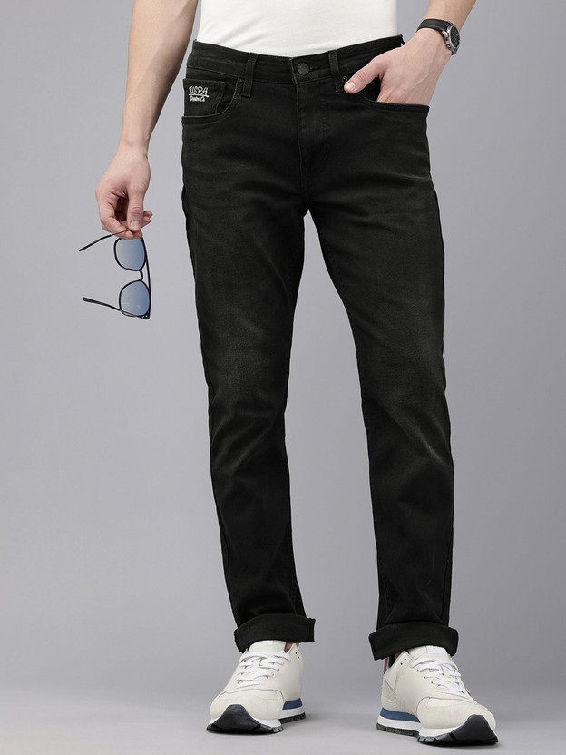 U.S. POLO ASSN. Slim Men Black Jeans