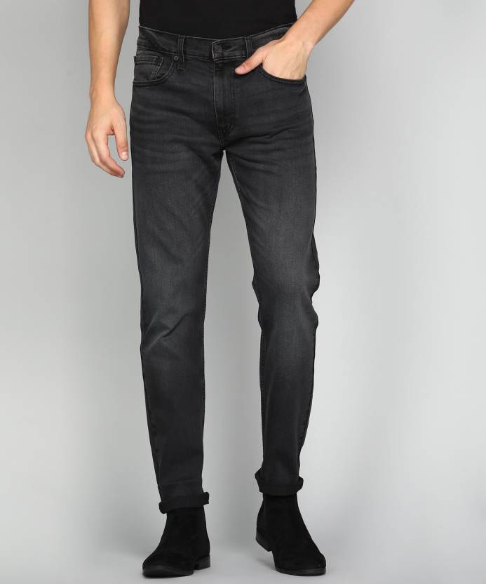 LEVI'S 512 Tapered Fit Men Black Jeans - Buy LEVI'S 512 Tapered Fit Men  Black Jeans Online at Best Prices in India 