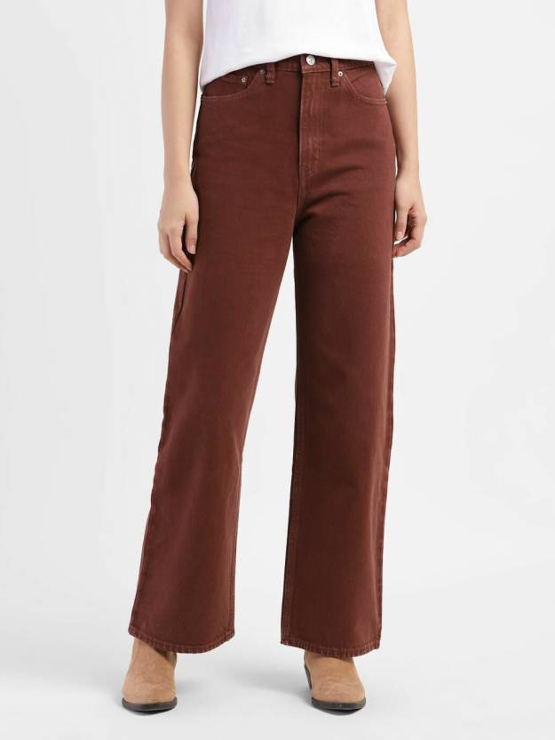 Levi's Women Brown Jeans - Buy Levi's Women Brown Jeans Online at Best  Prices in India 