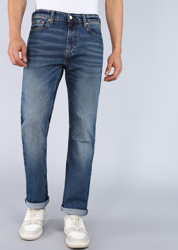 LEVI'S Straight Fit Men Dark Blue Jeans