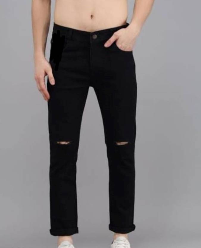 18 Edition Slim Men Black Jeans Starts from Rs. 299