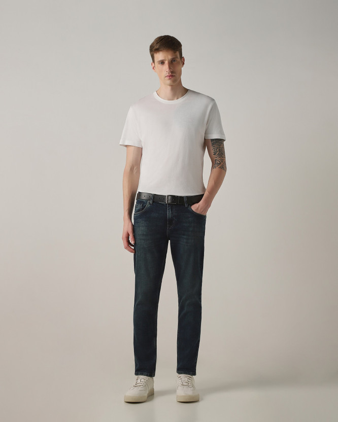 MUFTI MUFTI Slim Men Dark Blue Jeans - Flipkart Deal