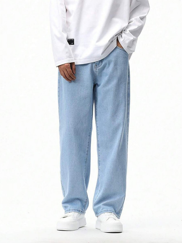 LEVORCE LEVORCE Loose Fit Men Light Blue Jeans - Flipkart Deal