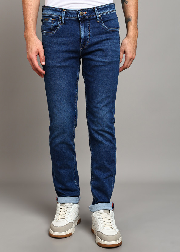 KILLER Skinny Men Dark Blue Jeans