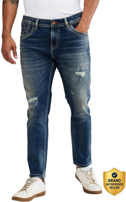Spykar Slim Men Blue Jeans
