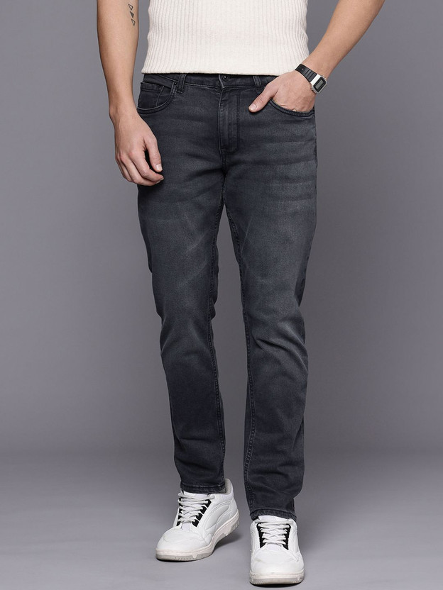 Louis Louis Philippe Jeans Tapered Fit Men Dark Grey Jeans - Flipkart Deal