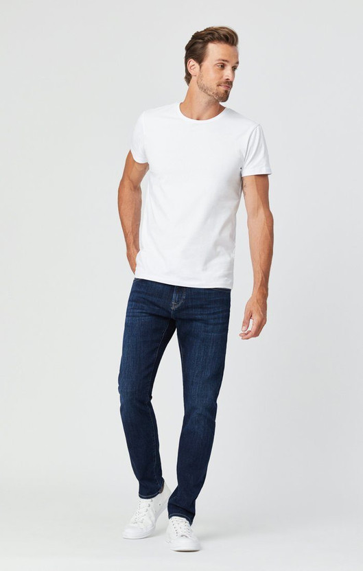 Global Global Denim Skinny Men Dark Blue Jeans - Flipkart Deal