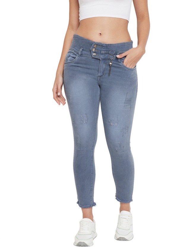 Grey PAIGE Denim Trousers in Grey Womens Clothing Jeans Skinny jeans 