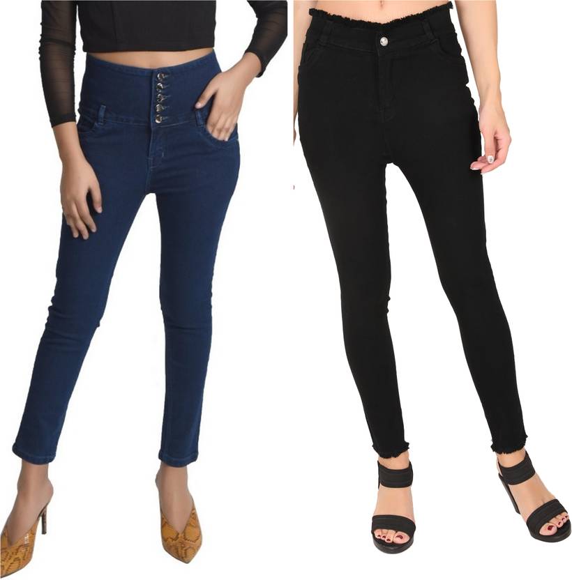 Addiction Regular Women Dark Blue, Black Jeans Buy Addiction Regular
