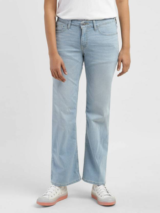 Buy LEVI'S Boot-Leg Women Blue Jeans Online at Best Prices in India |  