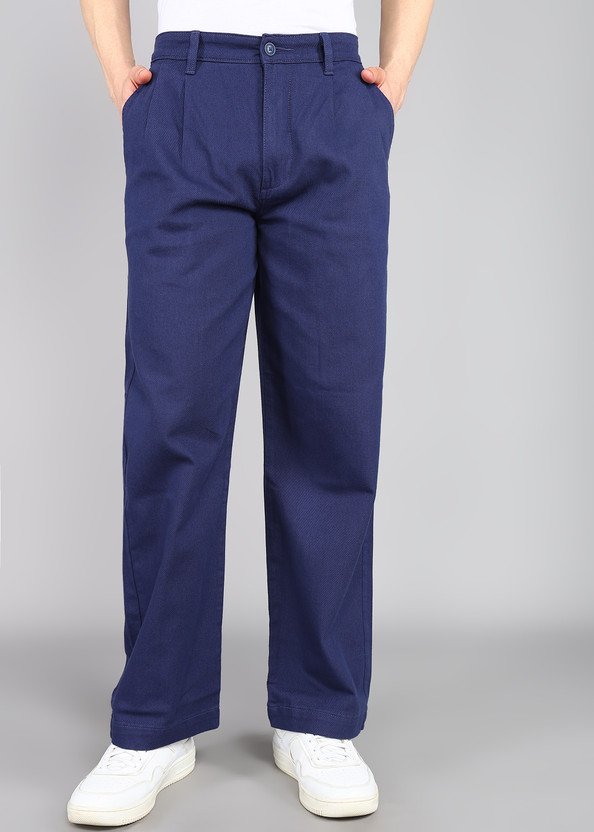 LEVI'S Loose Fit Men Blue Trousers