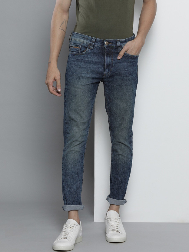 The Indian Garage Co. Slim Men Blue Jeans