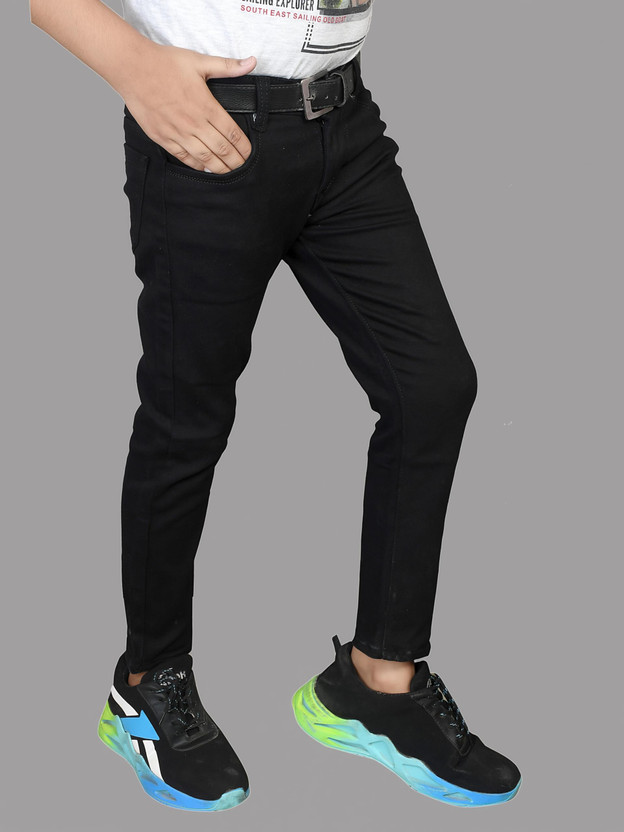 captainsparro captainsparro Regular Boys Black Jeans - Flipkart Deal