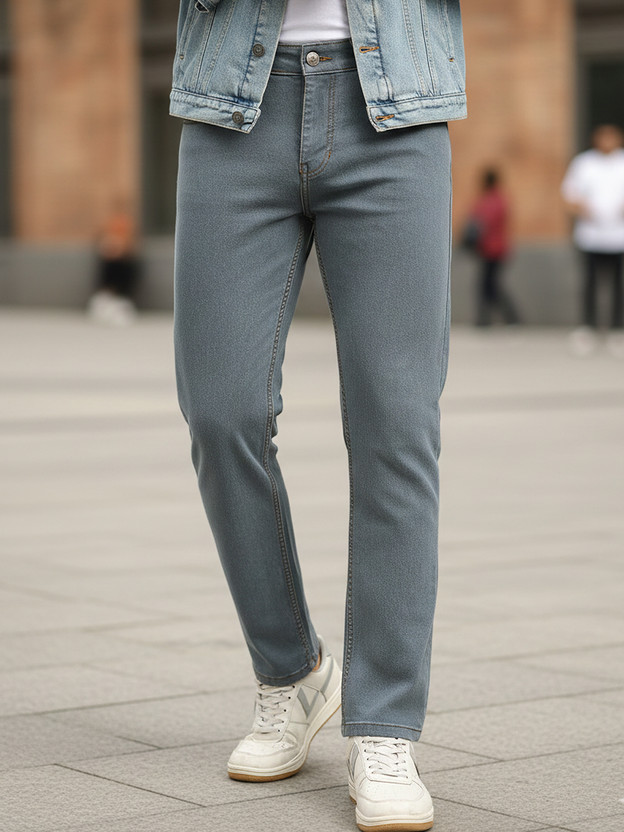 Urbano Fashion Slim Men Grey Jeans