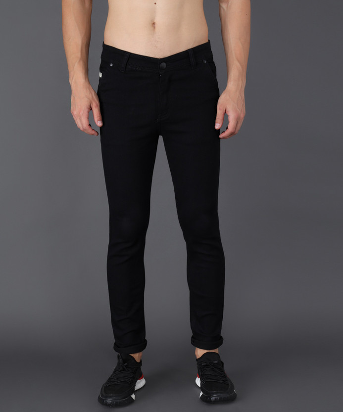 men's black skinny jeans