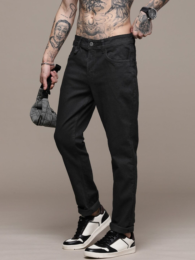Roadster Boot-Leg Men Black Jeans