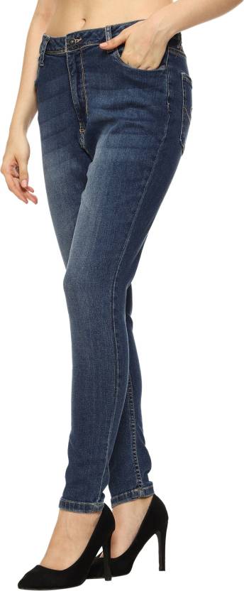 CHAN AND THAR Slim Women Blue Jeans - Buy CHAN AND THAR Slim Women Blue  Jeans Online at Best Prices in India 